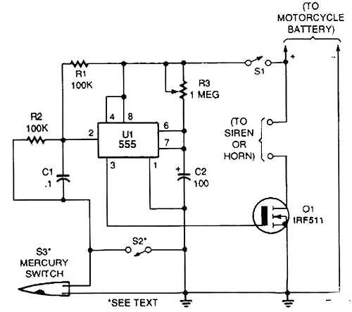 摩托車(chē)充電器電路圖