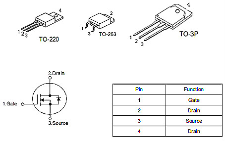 MOS管 HY3210可以用KNX2910A替代 參數(shù)/規(guī)格書(shū)/封裝詳情-KIA MOS管