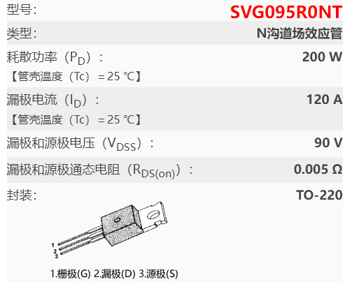 095r0nt參數(shù),095r0nt場效應管代換,優(yōu)質(zhì)平替-KIA MOS管