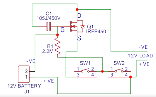 mos管調光電路，led調光電路，簡易好用-KIA MOS管