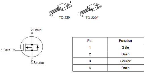 8n60場效應管,KIA8N60H參數(shù)