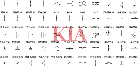 電路圖開關符號