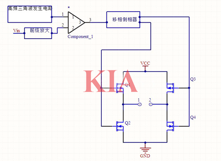 數字功放原理,電路