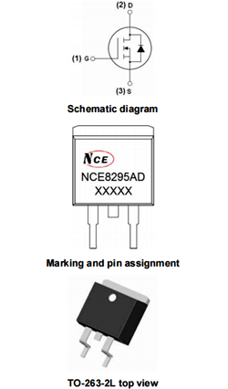 nce8295a參數(shù),8295場效應(yīng)管,82v95a,?NCE8295AD資料-KIA MOS管