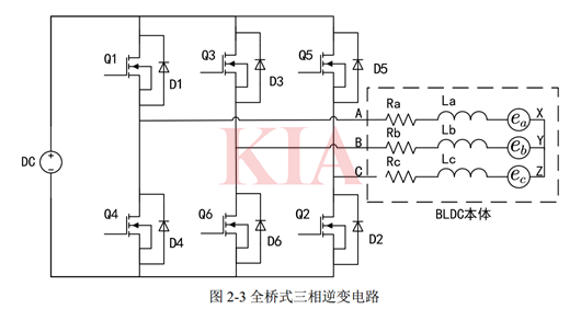 三相無刷電機驅動電路圖,原理詳解-KIA MOS管