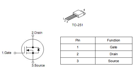 dcdc轉換器,5610mos管,100v5.4a,KIA5610BU場效應管-KIA MOS管