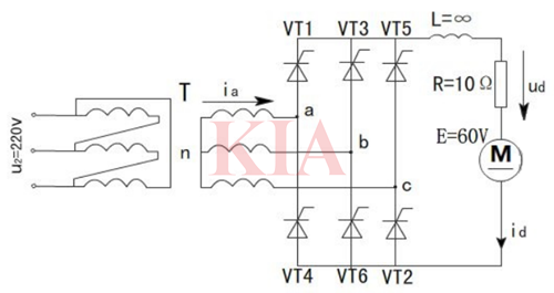 三相全波整流電路
