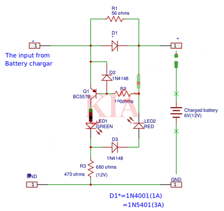 報(bào)警電路圖,報(bào)警器電路分享-KIA MOS管